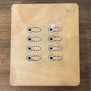 AccuCut Ellison 'Photo Corners #3' Wooden Die (4.75" x 5.75")